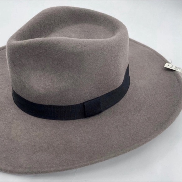 Madewell x Biltmore Montana Wool Felt Rancher Hat Gray Size Small/Medium NWT - Picture 3 of 11